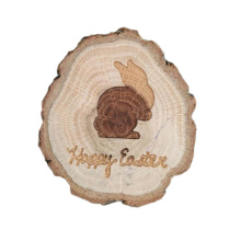 FQ marque animal mignon décoratif personnalisé en bois souvenir aimant réfrigérateur